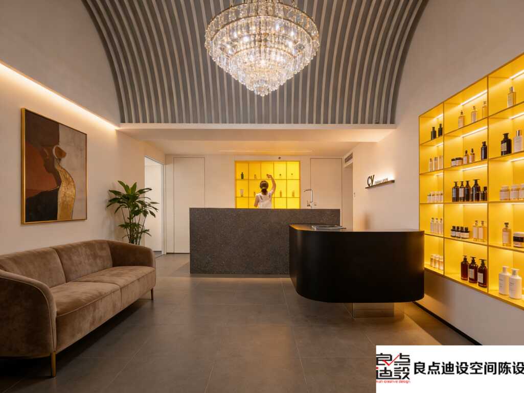 爆款美容院装修软装设计揭秘!一进门就美到挪不动腿